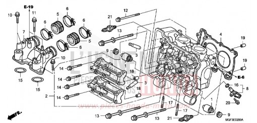 CULASSE FJS600AB de 2011